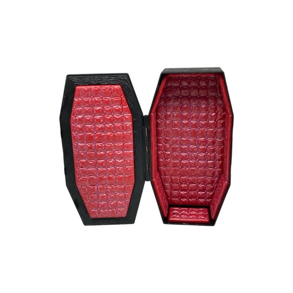 WWF WWE Undertaker 1998 Jacks Pacific Wrestl Coffin Casket Match Collectible RIP - Picture 6 of 11